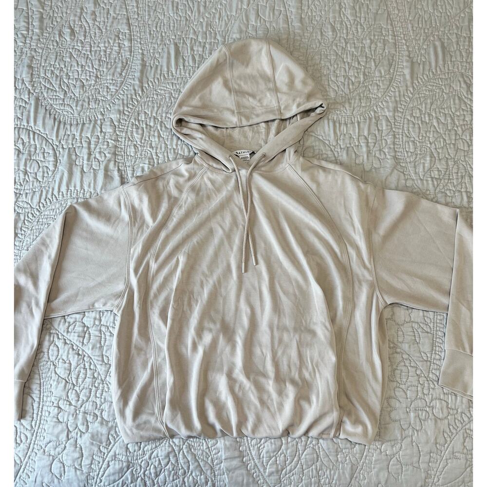 Athleta Seasoft Bubble Hem Hoodie Women’s Size XS